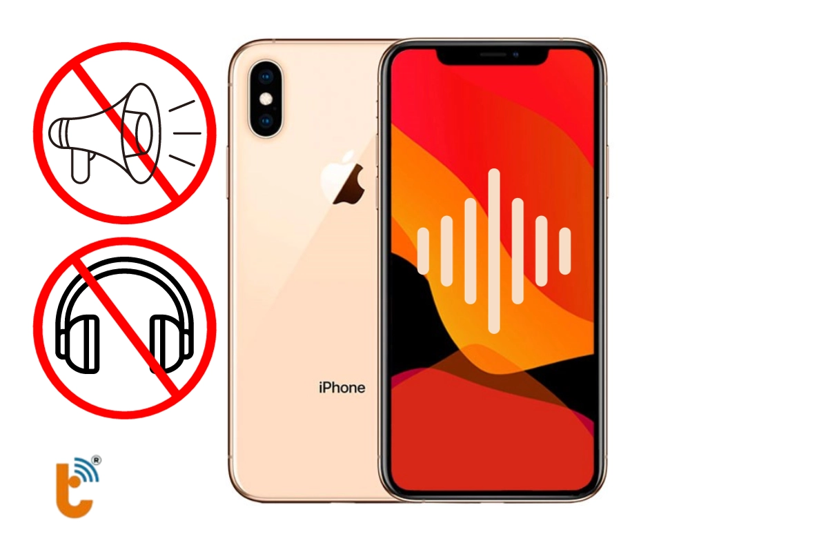 Loa trong iPhone Xs Max bị hư