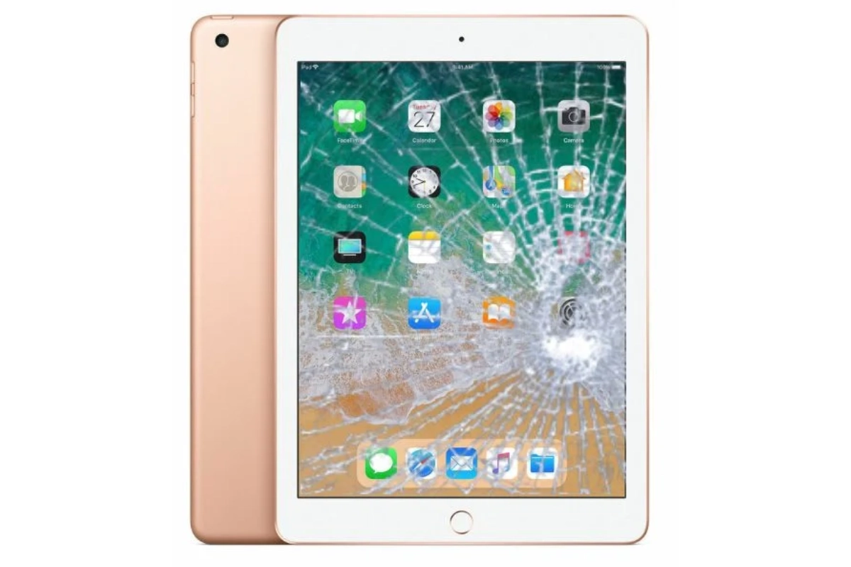 Mặt kính iPad Gen 6 bị vỡ
