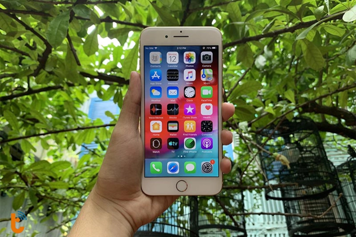 Mặt kính iPhone 7 Plus sau khi thay