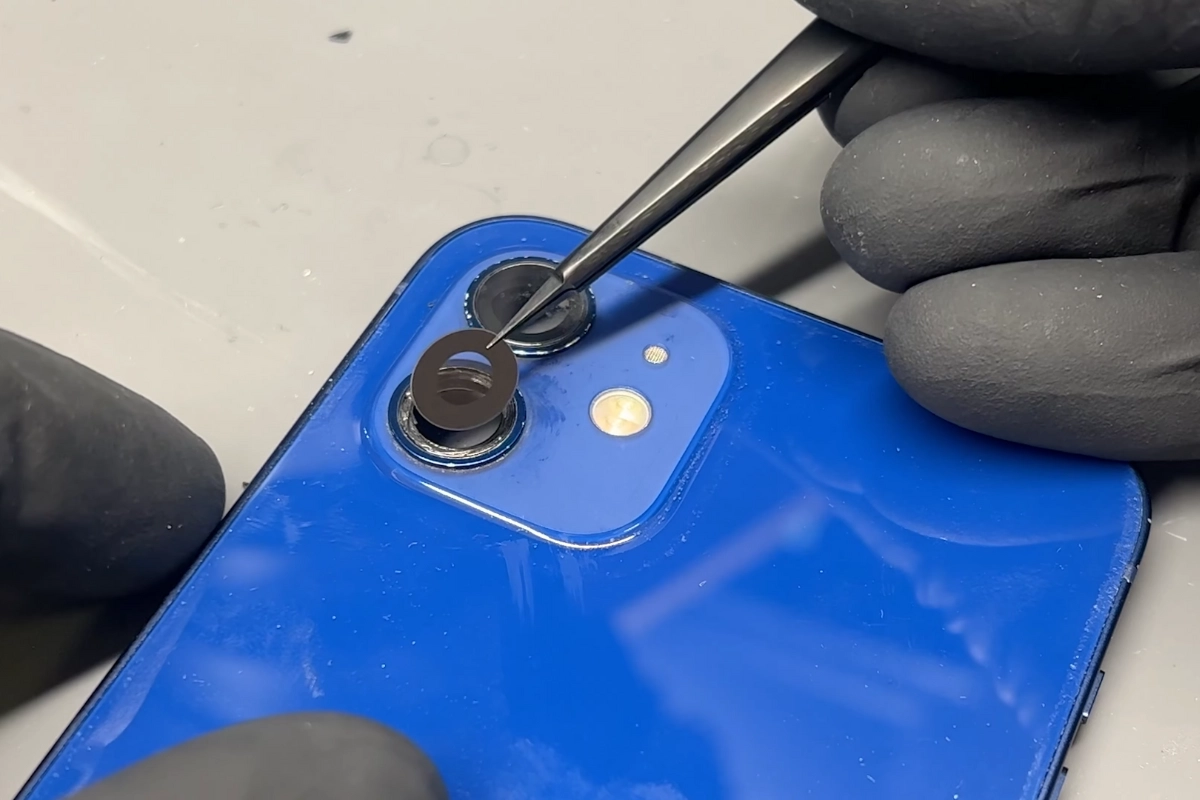 Quy trình tháo và thay kính camera iPhone 12