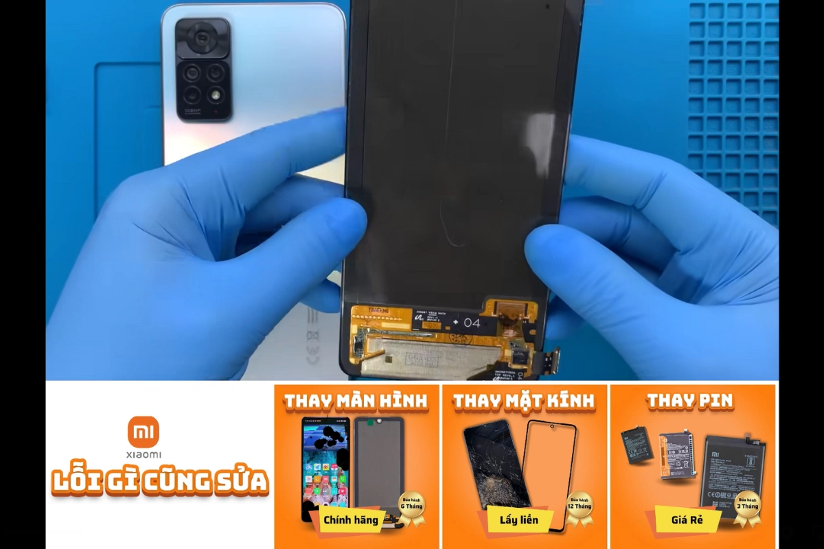 Thay màn hình Xiaomi giá rẻ tại Thành Trung Mobile