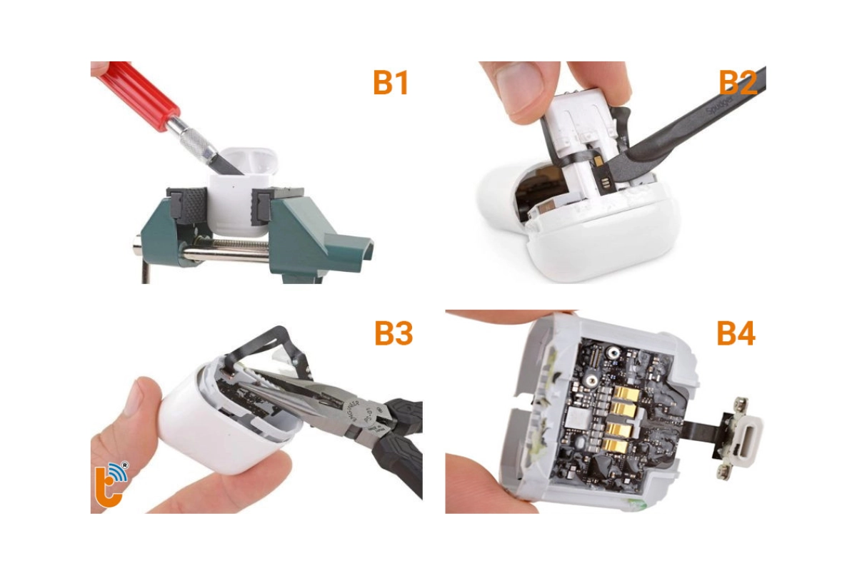 Thay chân sạc AirPods 2 uy tín