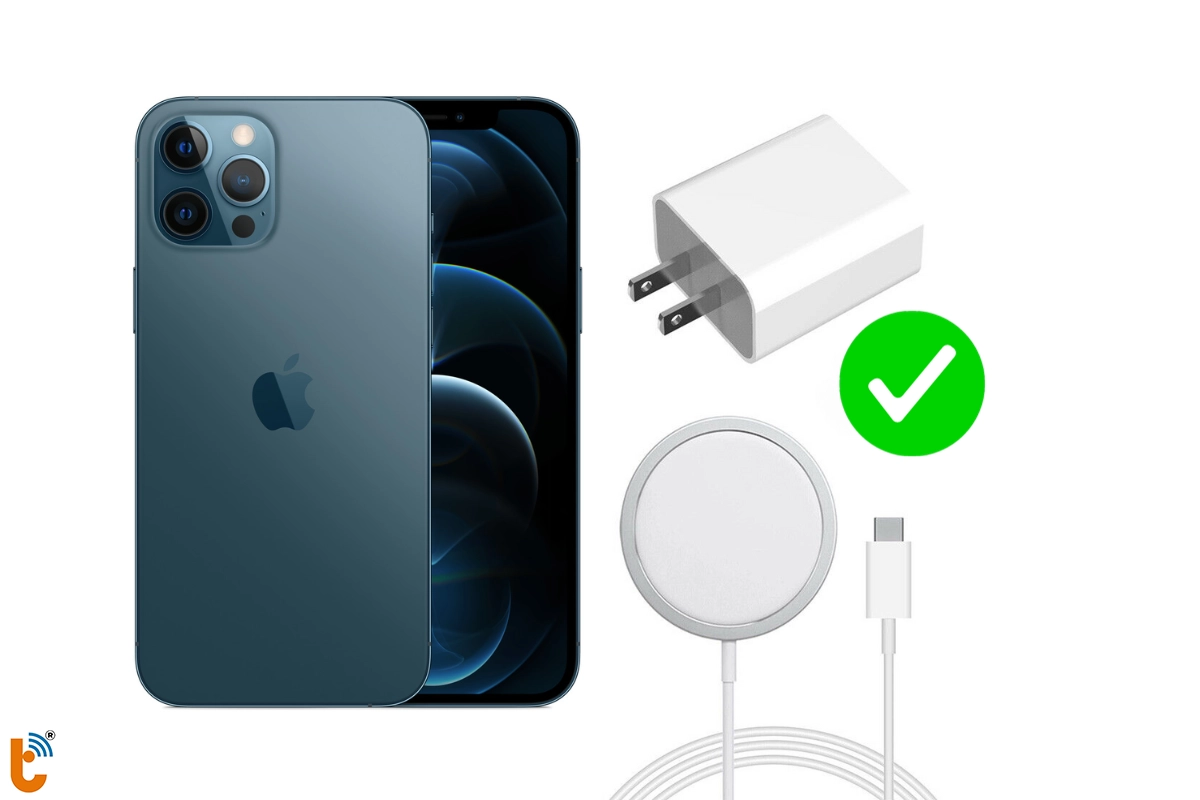 Sử dụng bộ sạc chính hãng để bảo vệ chân sạc cũng như pin iP 12prm