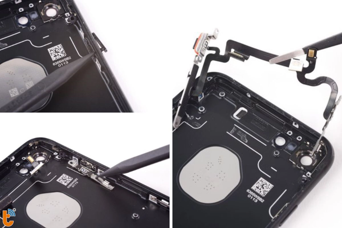 Thay dây nguồn, thay nút nguồn iPhone 8