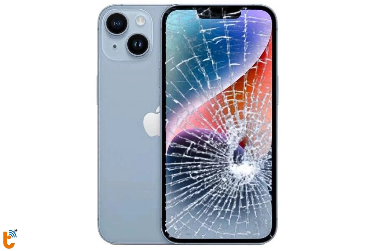 Thay mặt kính iphone 14 khi bị hỏng để khôi phục vẻ ngoài cho máy