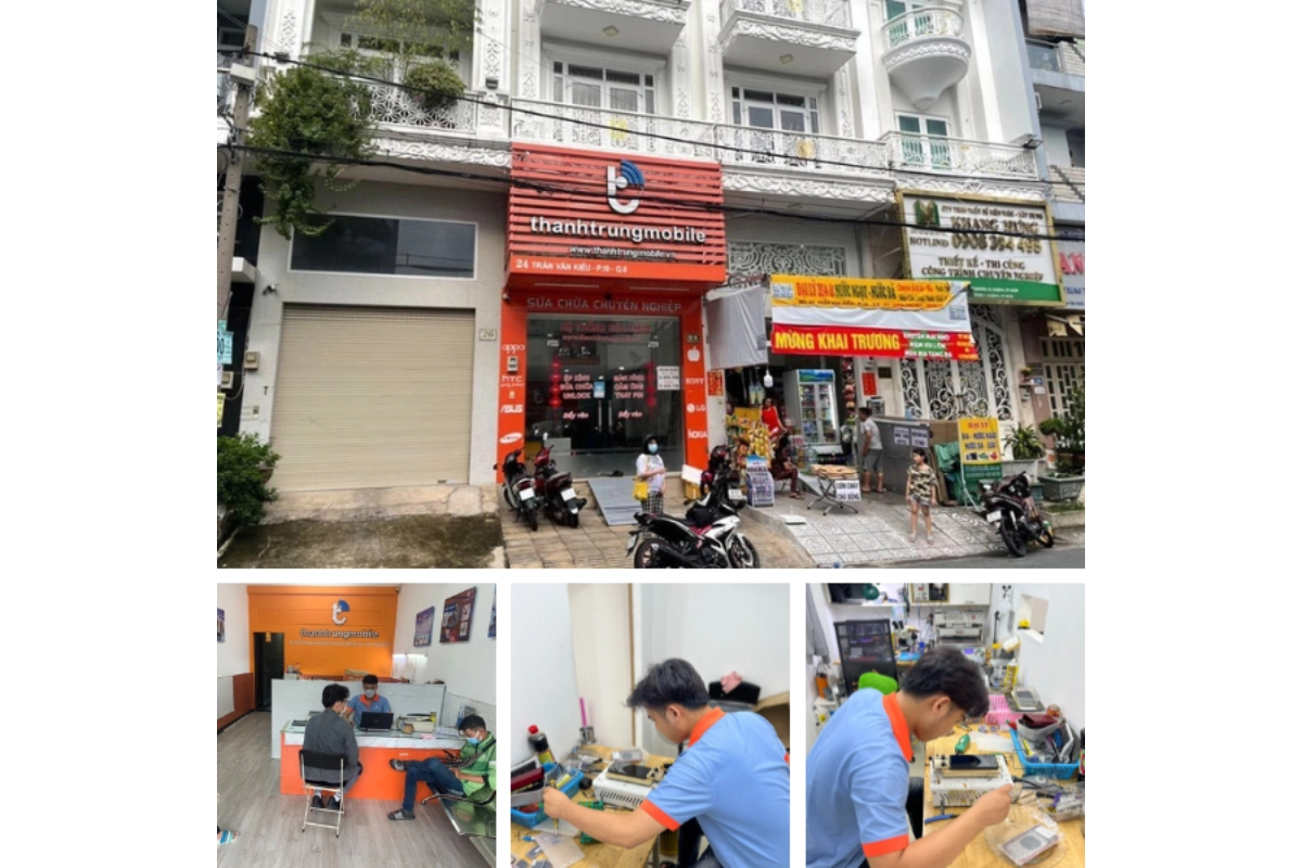 Thay ép kính iPhone 8 plus giá tốt tại Thành Trung Mobile