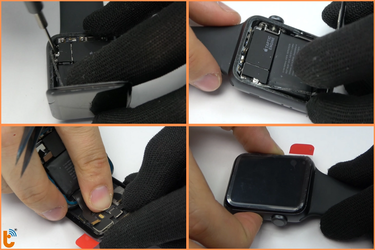 Quy trình thay màn hình iWatch minh bạch an toàn
