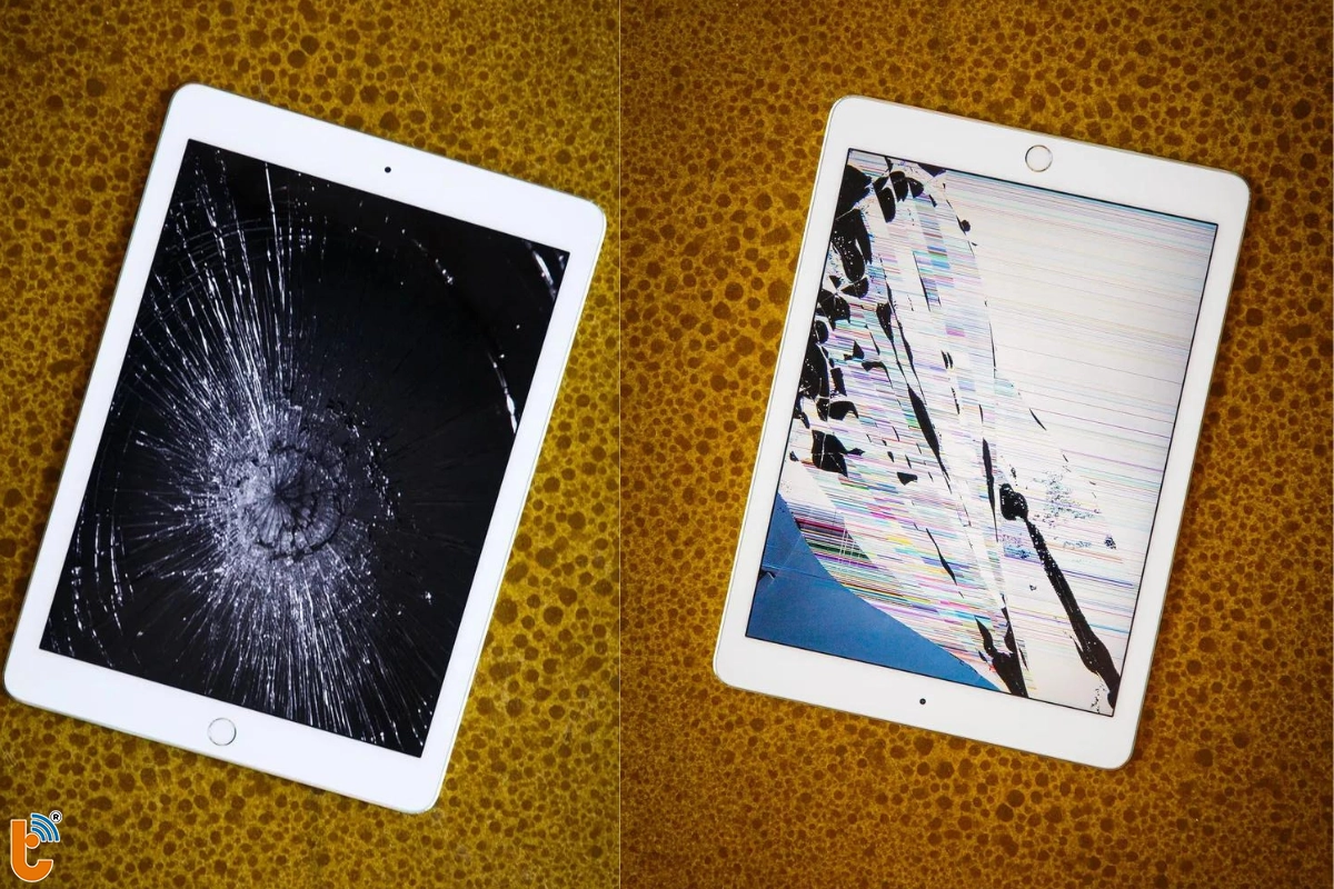 iPad bị lỗi màn hình với nhiều dấu hiệu khác nhau