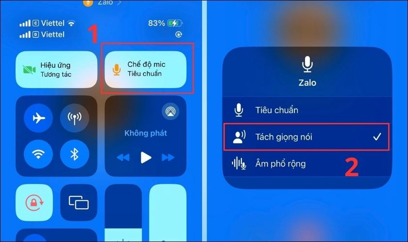 Bật tính năng khử tiếng ồn trên iPhone