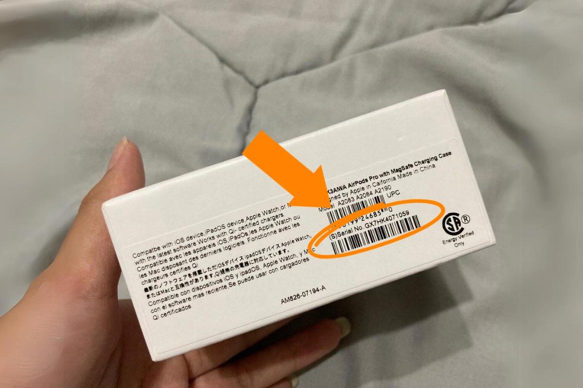 Check Series AirPods