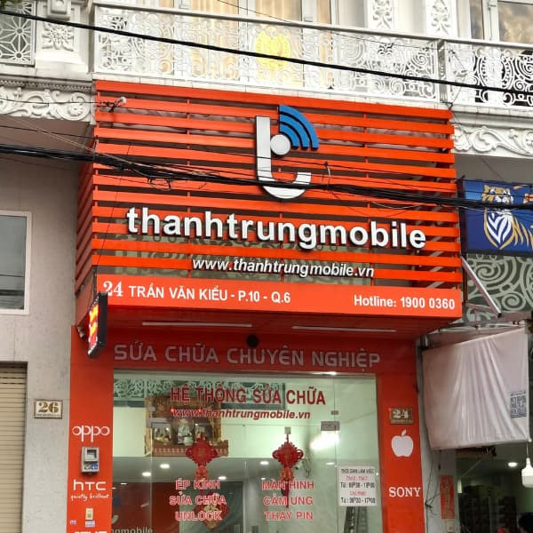 Thành Trung Mobile - chuyên thay mặt kính trước iphone 11 Pro Max chuyên nghiệp