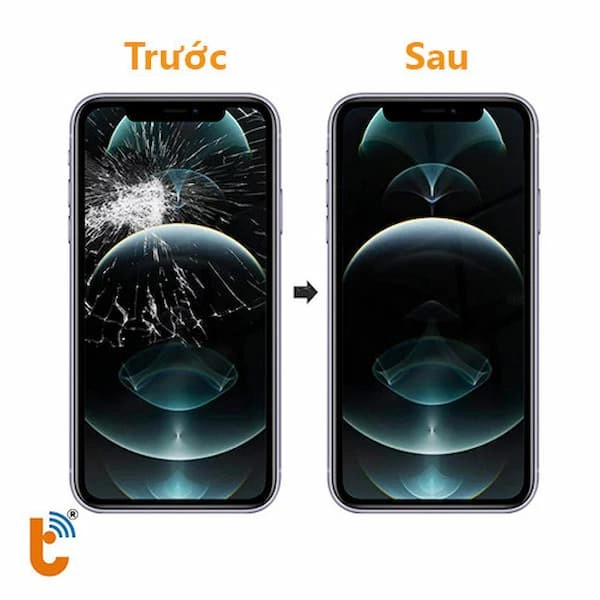  Biểu hiện cần ép kính iPhone 12 Pro Max