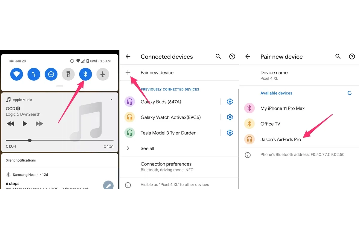 Hướng dẫn cách kết nối Airpods với Android