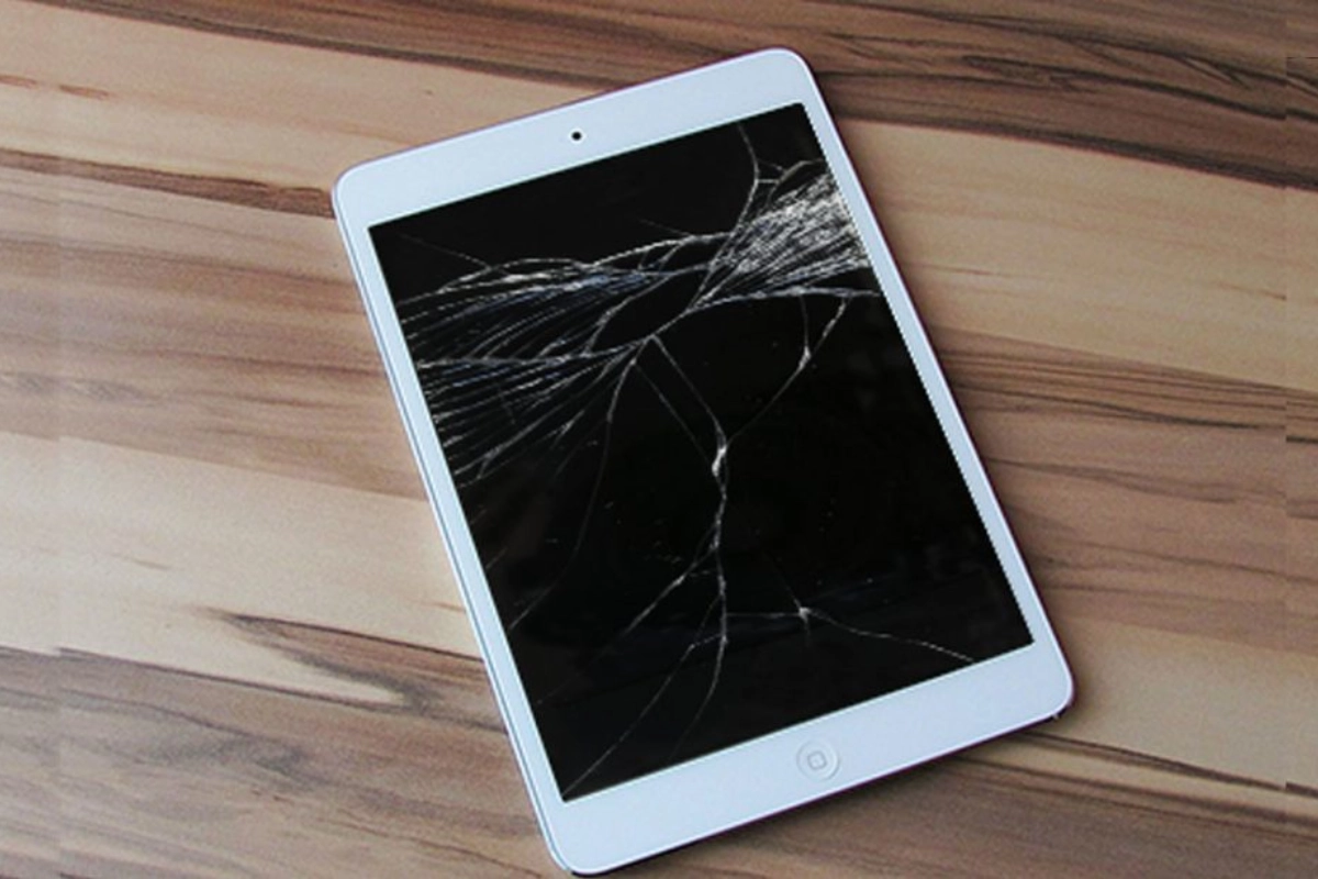 iPad bị rơi vỡ