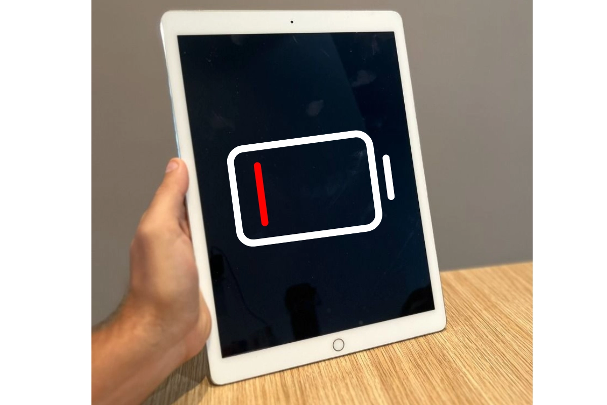 iPad Pro 12.9 2017 bị chai pin