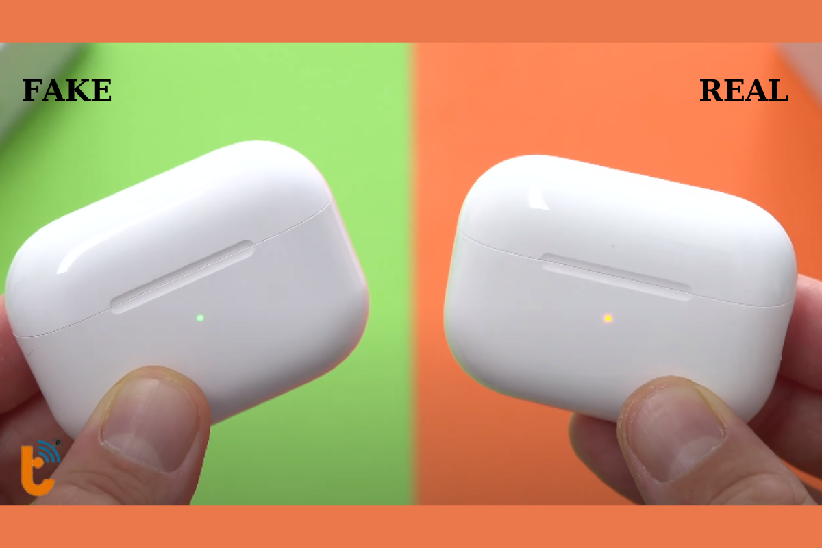 Kiểm tra Airpods chính hãng thông qua đèn hộp sạc của AirPods
