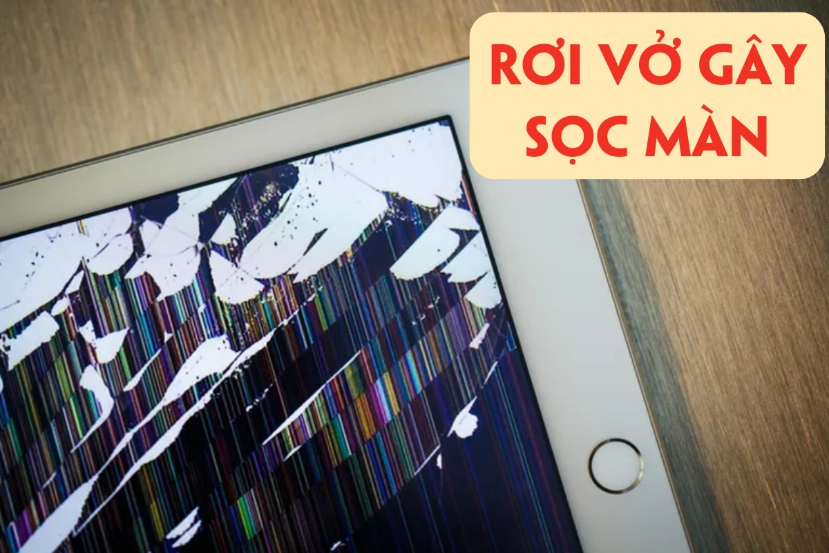 iPad Mini 2 bị sọc