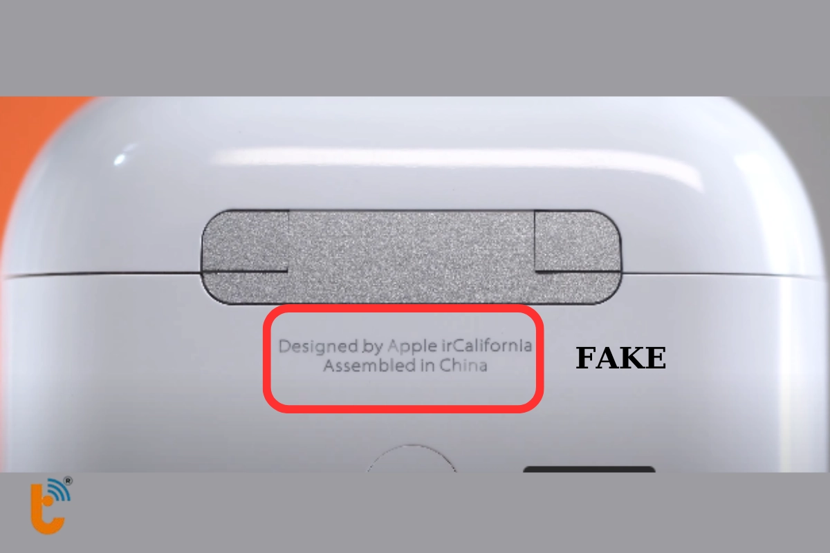 Hàng giả thường được in mờ và in sai chính tả