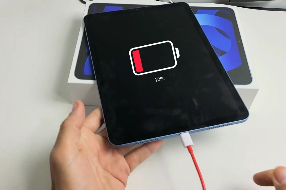 Pin iPad Air 5 không nhận sạc