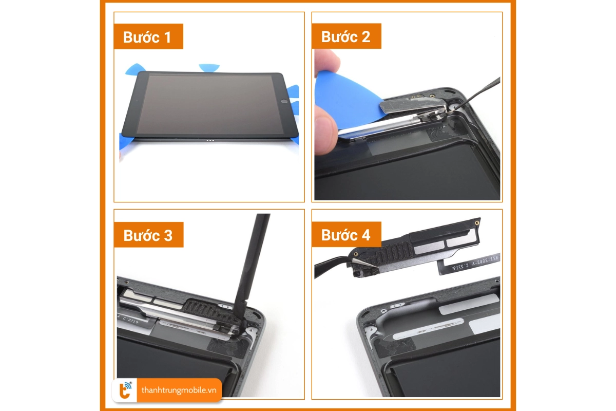 Quy trình thay loa cho iPad Gen 8