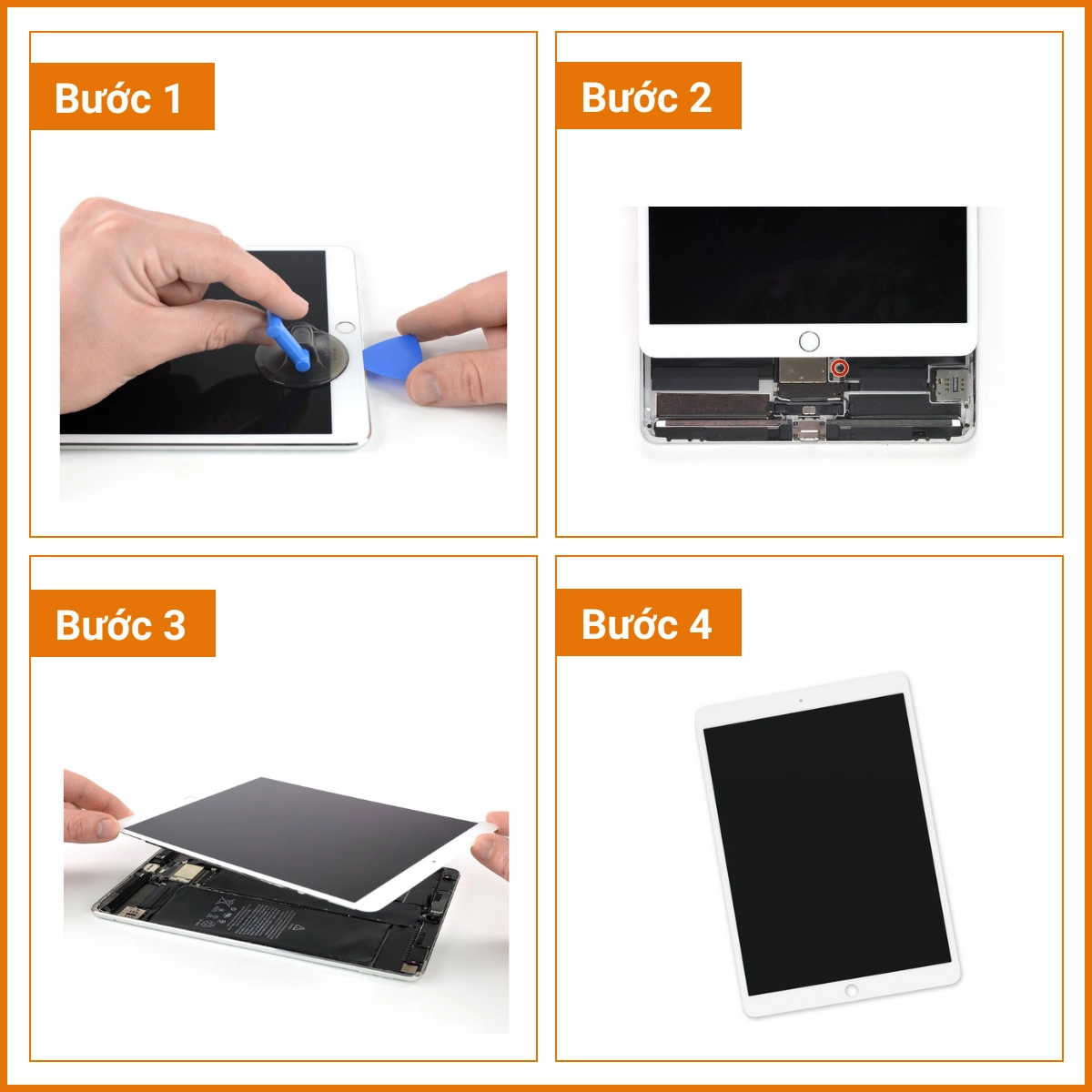 Quy trình thay màn hình iPad Air 3