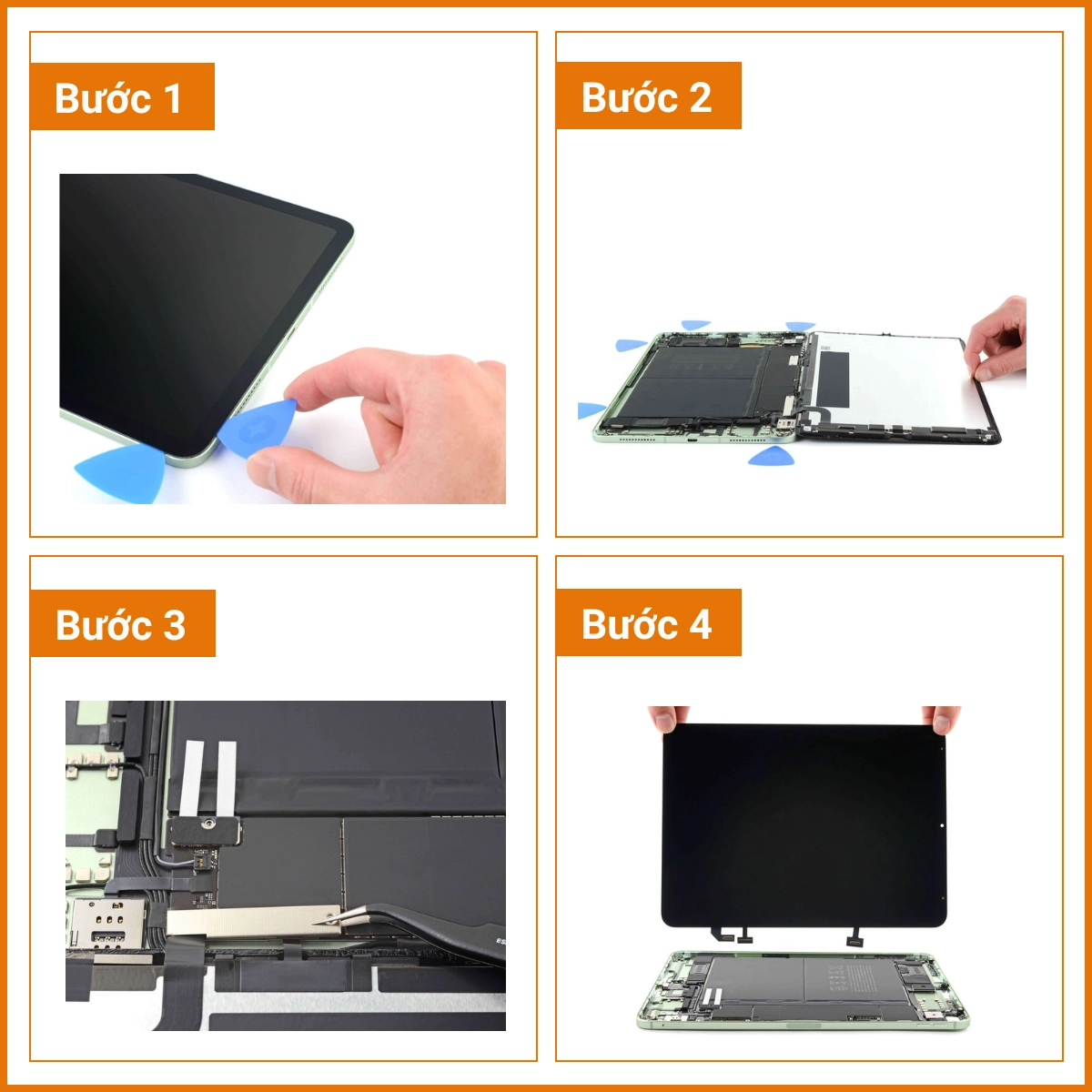 Quy trình thay màn hình iPad Air 4