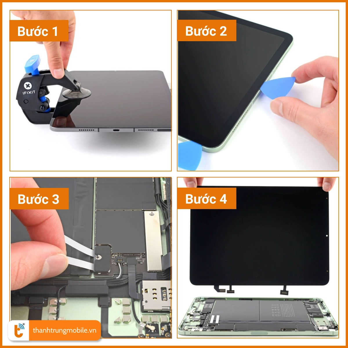 Quy trình thay màn hình iPad Air 5