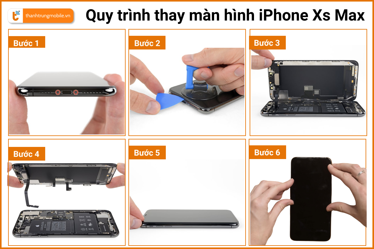 thay màn hình iPhone Xs Max