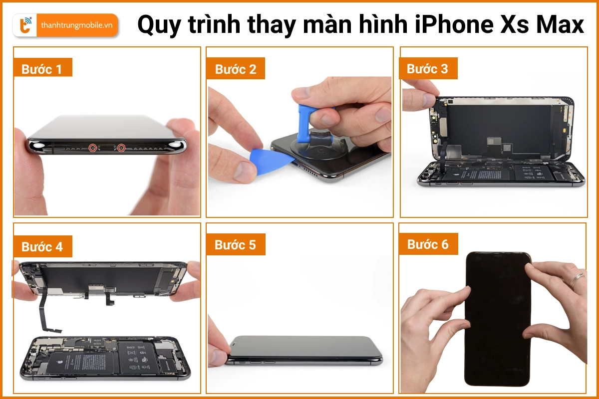thay màn hình iPhone Xs Max