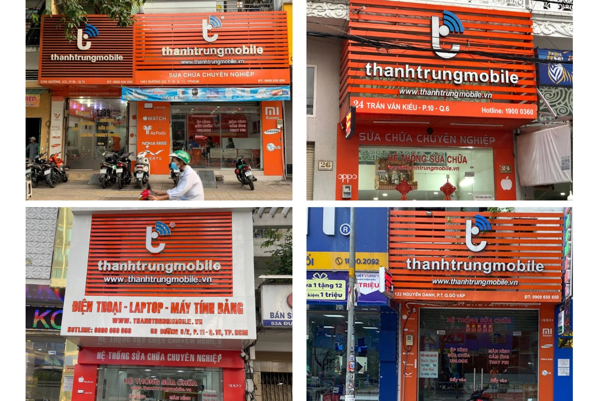 Hệ thống cửa hàng rộng khắp HCM để bạn lựa chọn