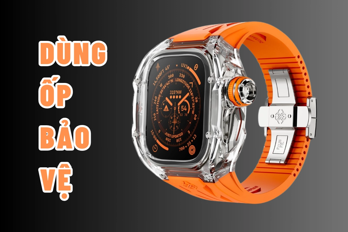 Cách bảo vệ Apple Watch Ultra 1, 2