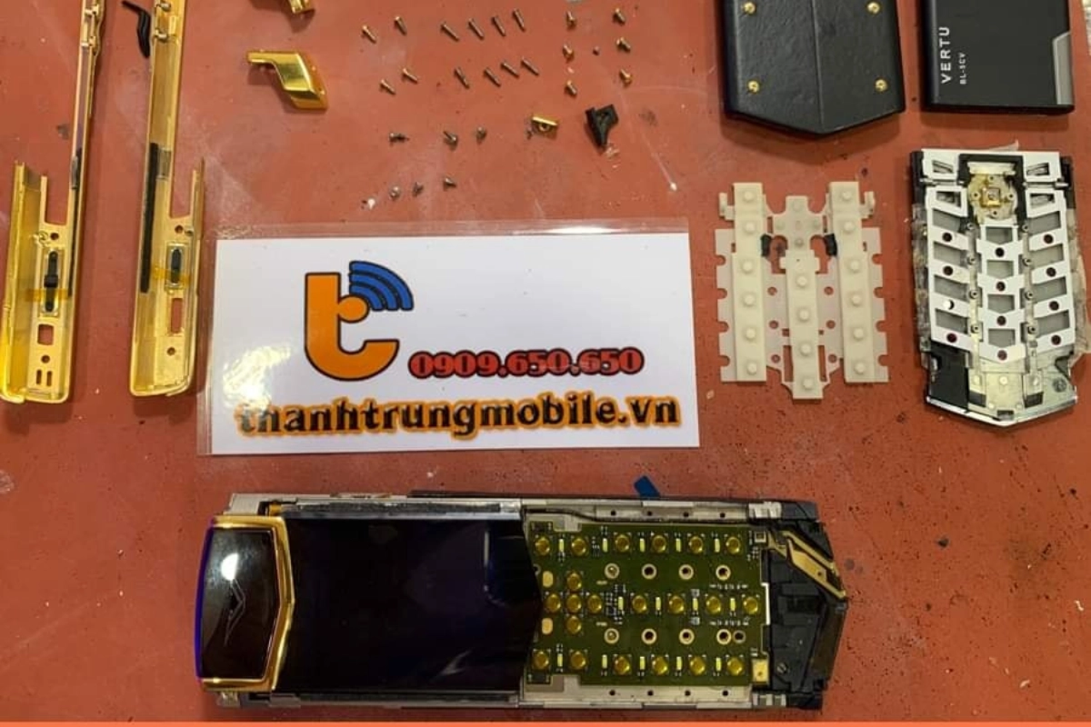 Dịch vụ sửa chữa điện thoại Vertu giá rẻ HCM