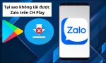 Tại sao không tải được Zalo trên CH Play và cách khắc phục