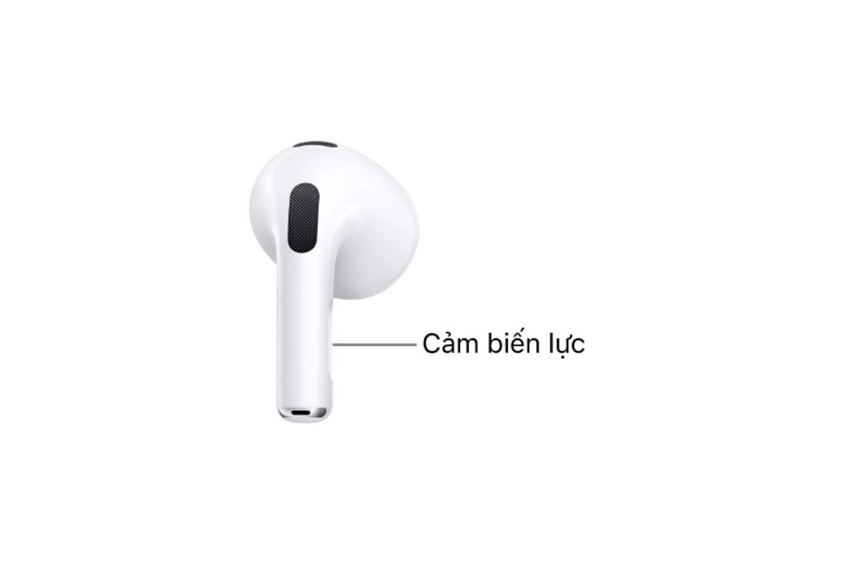 Cách sử dụng các điều khiển cảm ứng trên AirPods 3