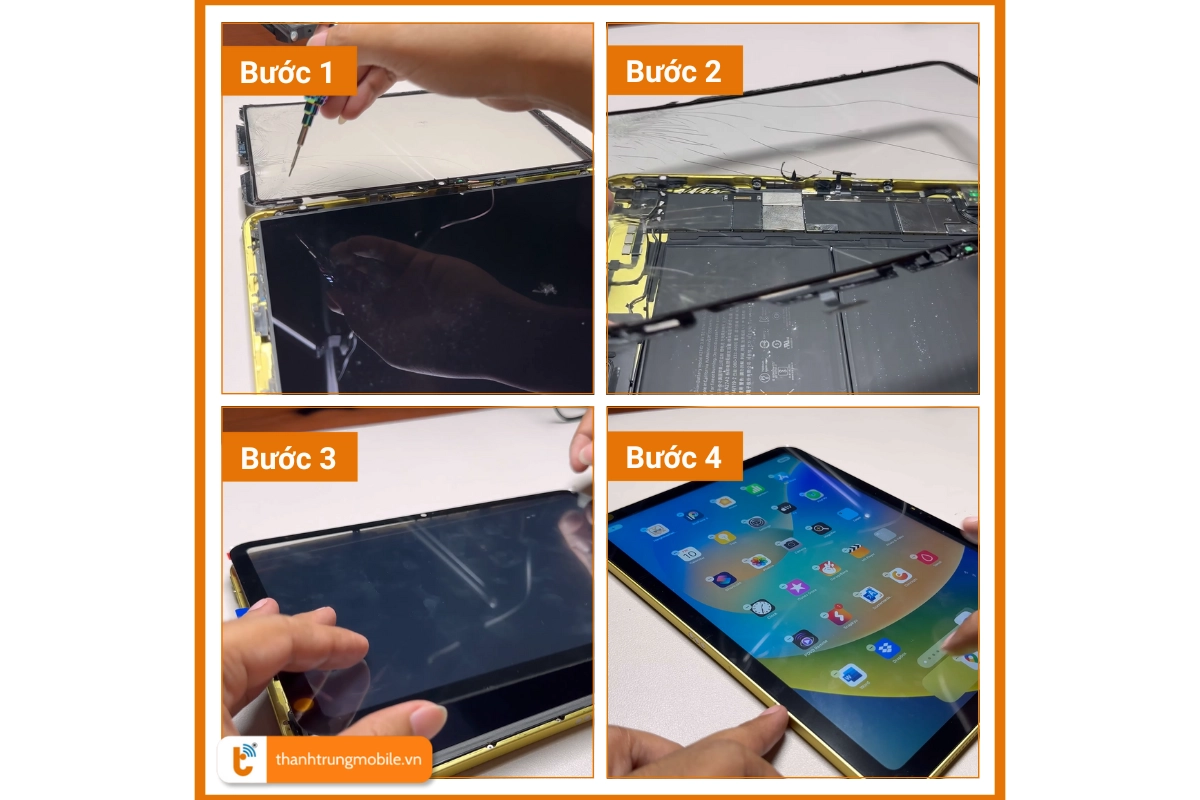 Dịch vụ ép cảm ứng iPad Gen 10