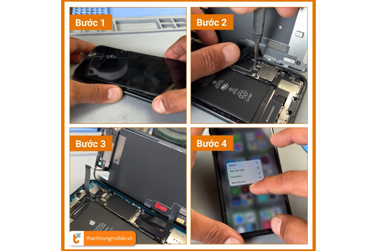 Dịch vụ thay màn hình iPhone Xr giá rẻ HCM