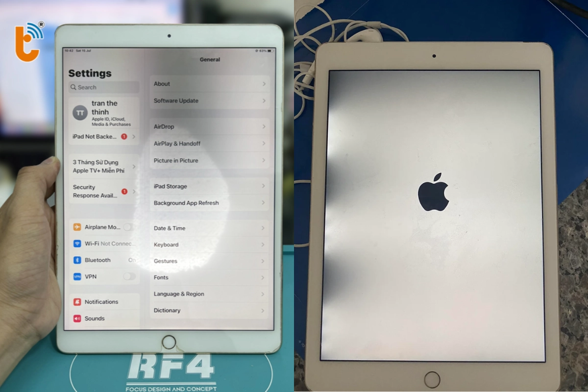 phản quang Air 3 bị lỗi