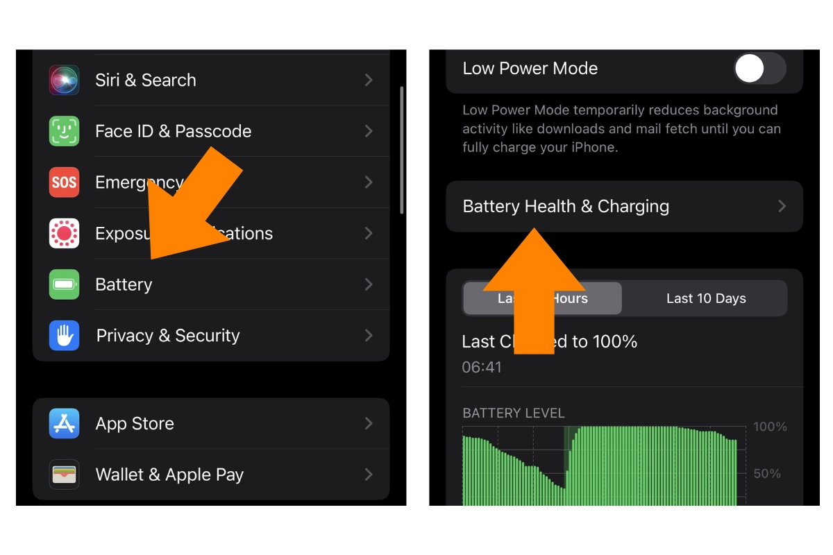 Kiểm tra phần trăm pin trên iPad Pro 9.7