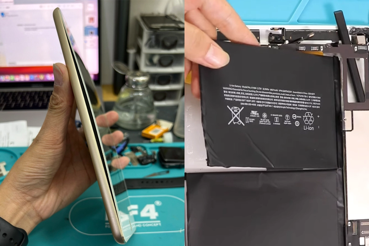 lỗi pin iPad Gen 6