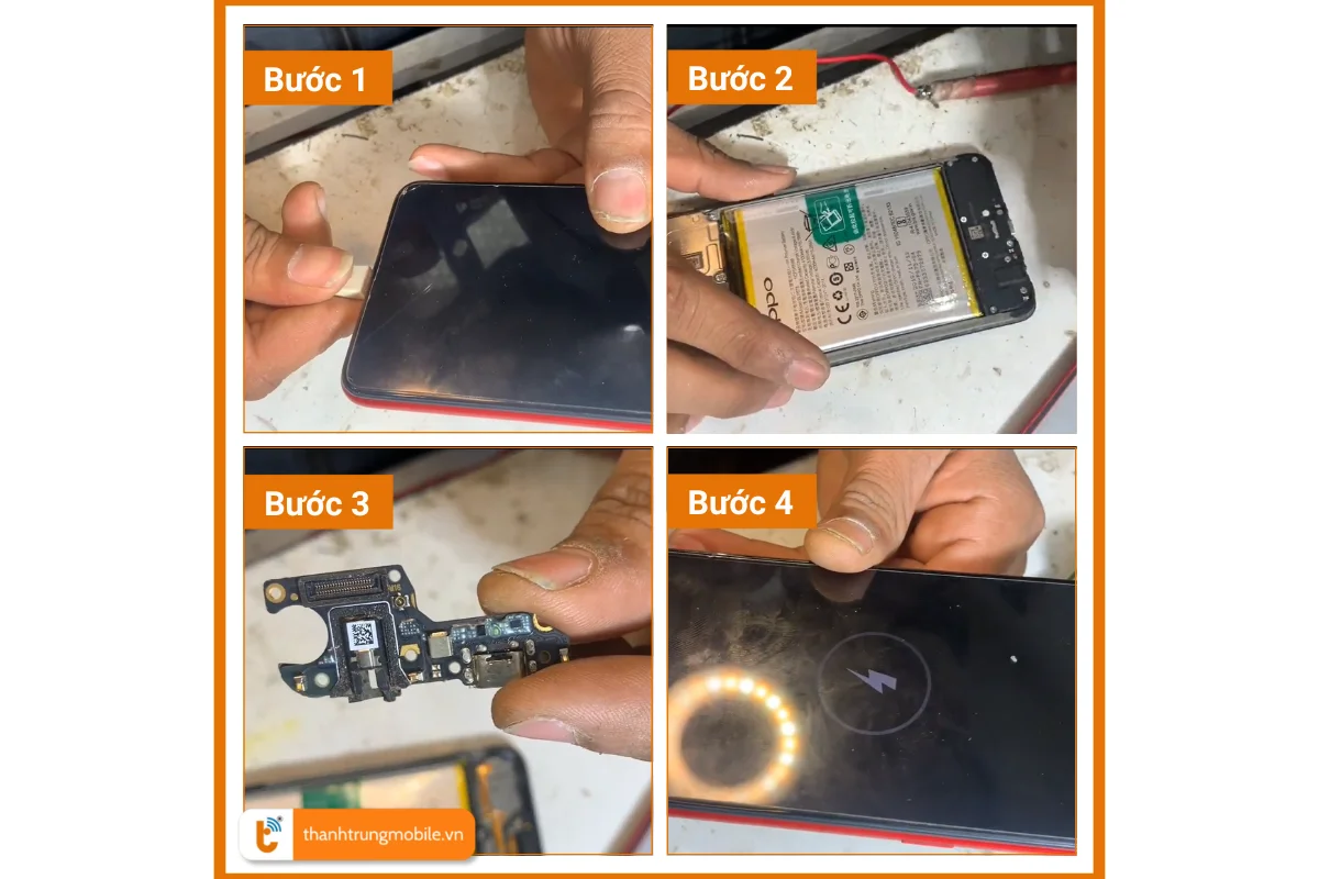 Thay chân sạc Oppo A3S | A3 chuyên nghiệp