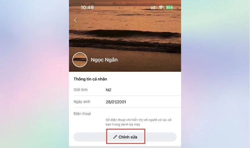 Chọn Tạo username