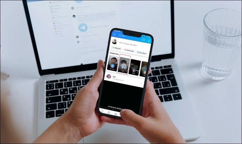 Đăng khoảnh khắc Zalo