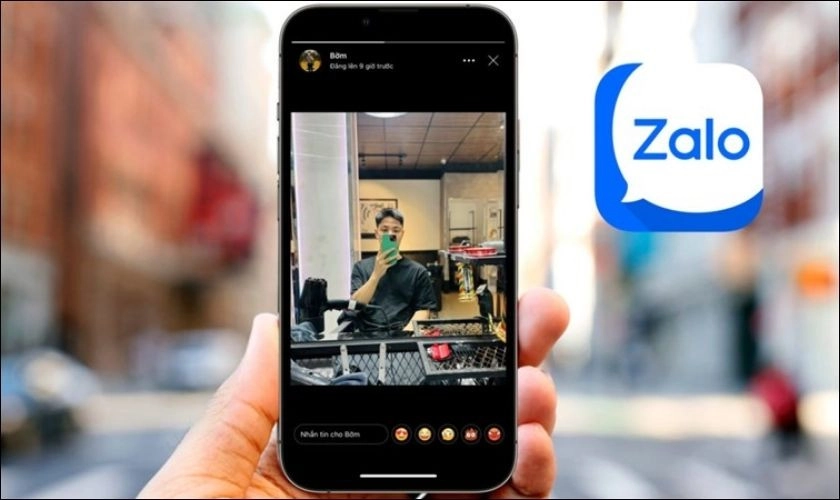 Khoảnh khắc trên Zalo