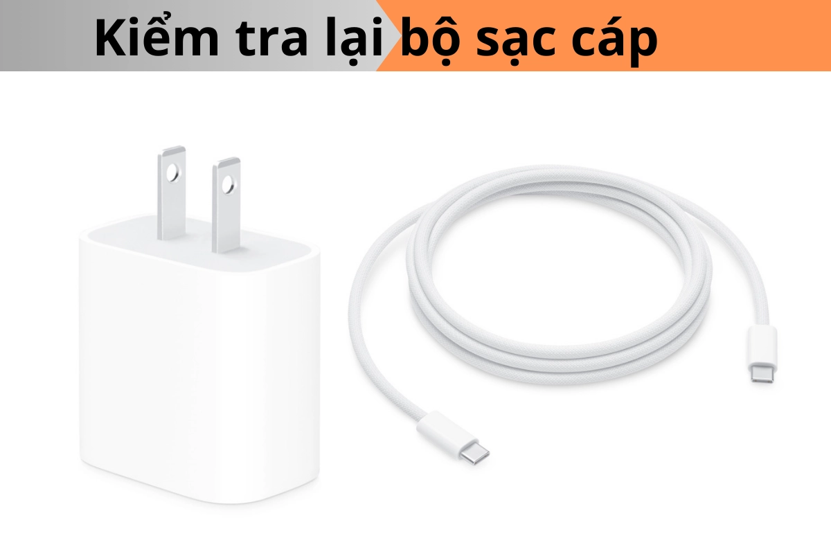 kiểm trai lại bộ sạc