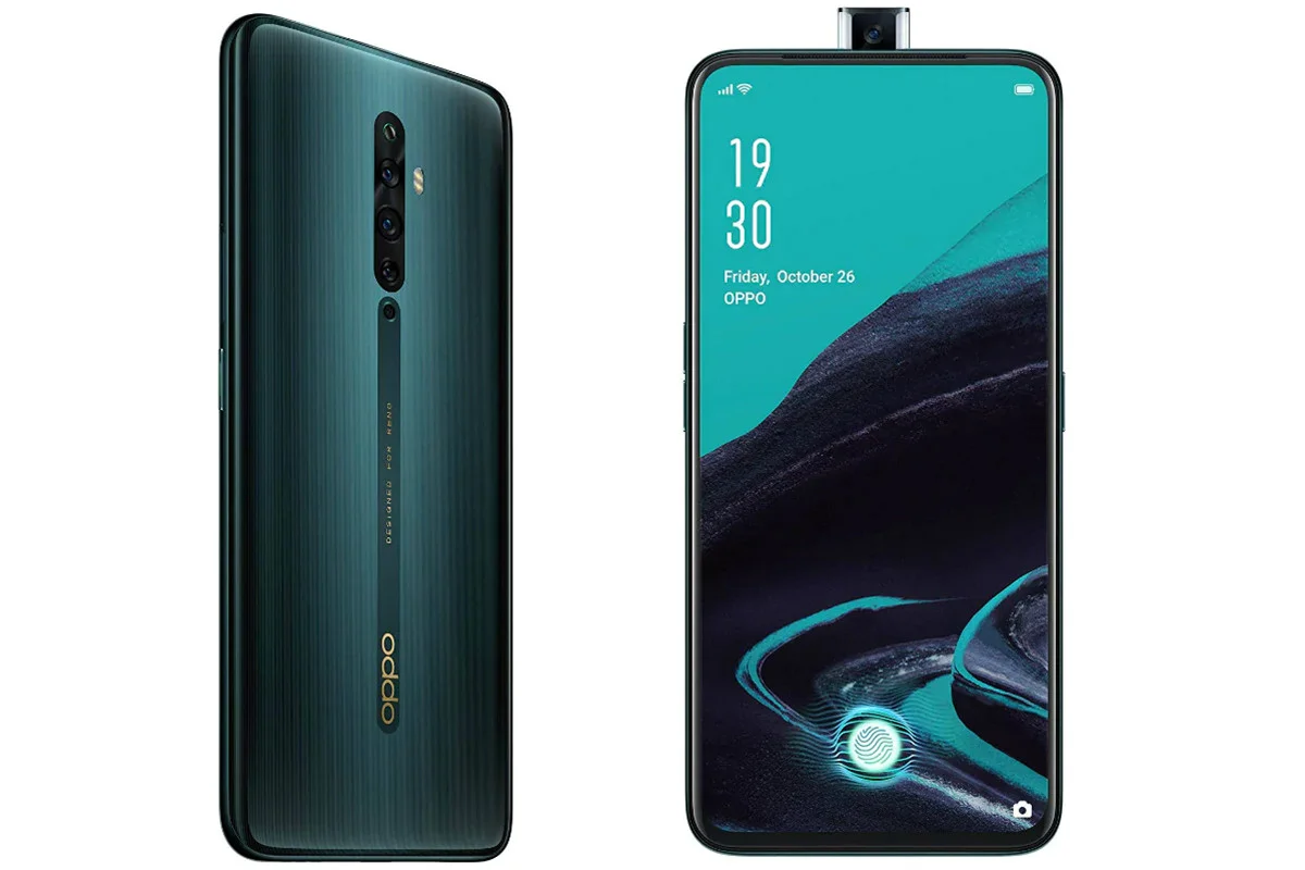 Oppo Reno 2F với hệ thống camera trước - sau