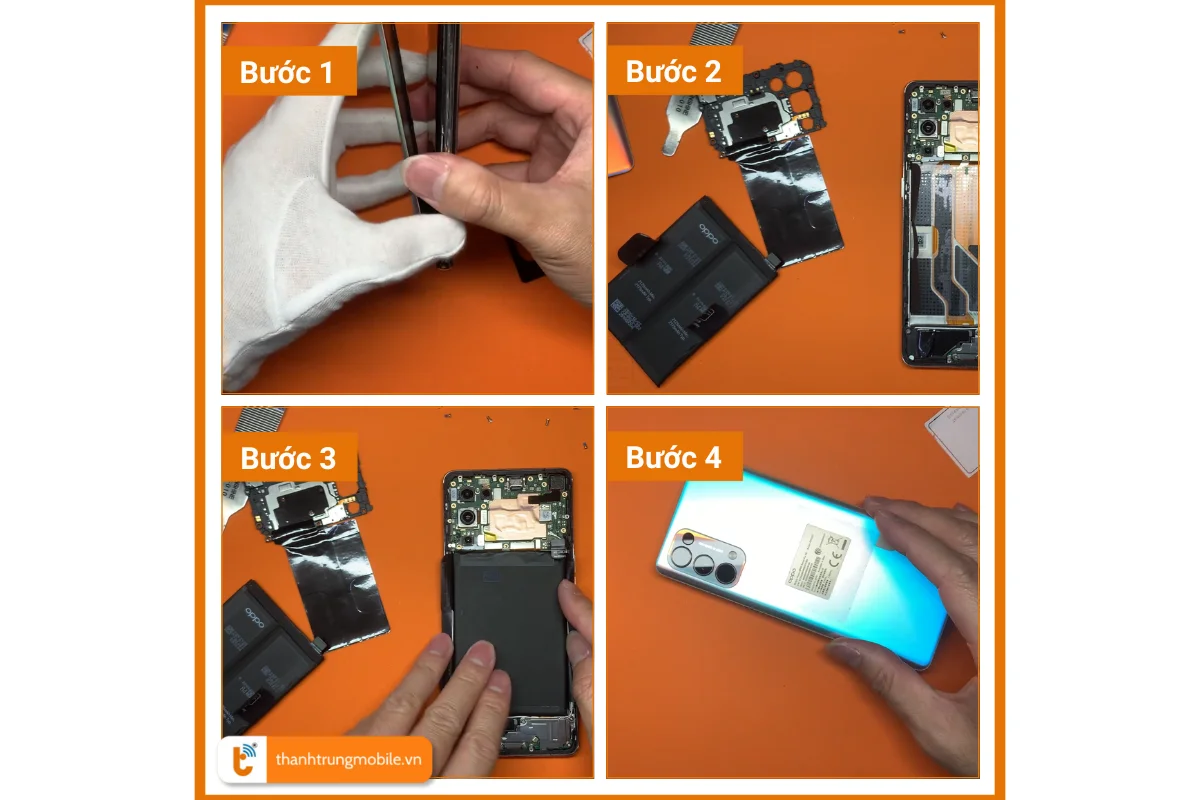 Thay pin Reno 5 | Reno 5 Pro nhanh chóng