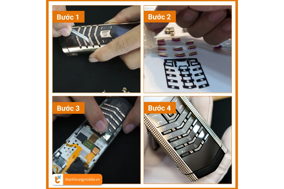 Dịch vụ thay bàn phím cho Vertu