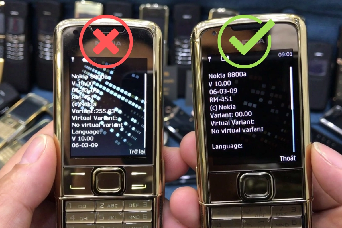 Phân biệt 8800 main zin chính hãng với main fake