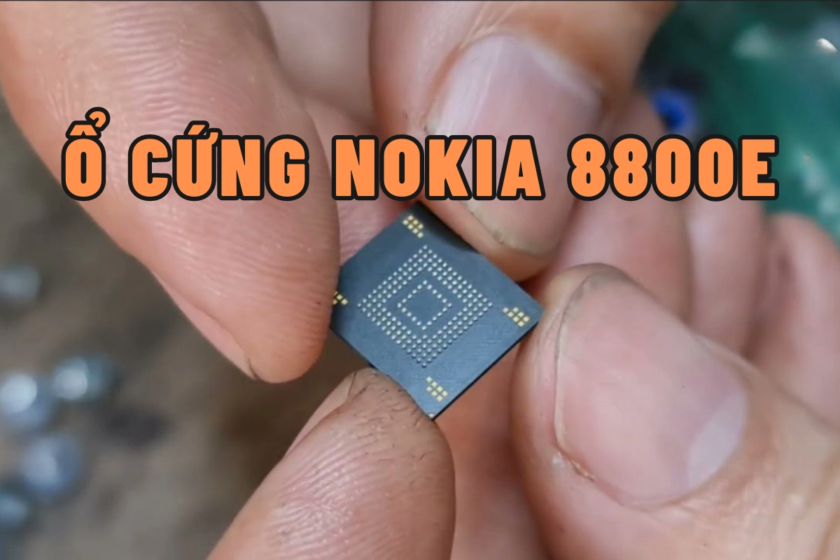 Nâng cấp dung lượng Nokai 8800e