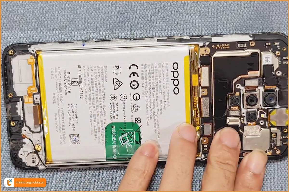 Thay Pin Oppo A9 2020 chính hang - Thành Trung Mobile